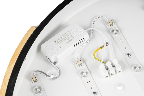 Изображение товара Потолочный светильник Sundays Home 240924-18 / 5818 (черный/светлое дерево)