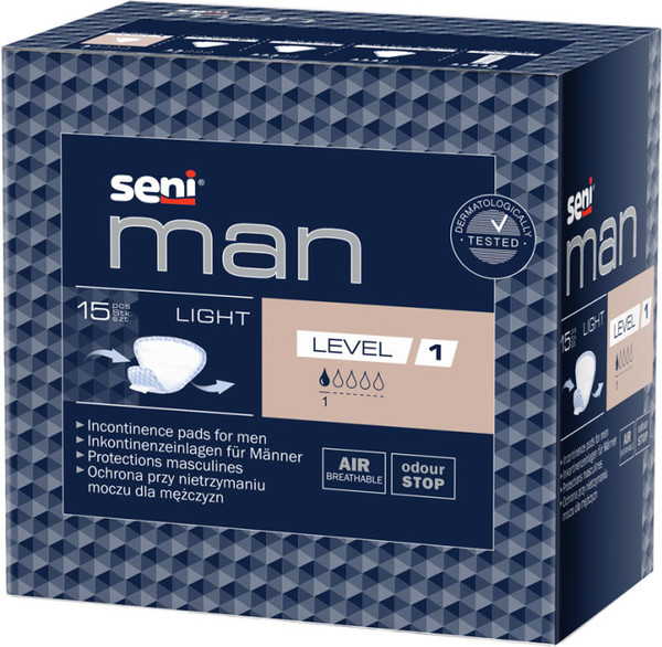 Изображение товара Прокладки урологические Seni Man Light Level 1 (15шт)