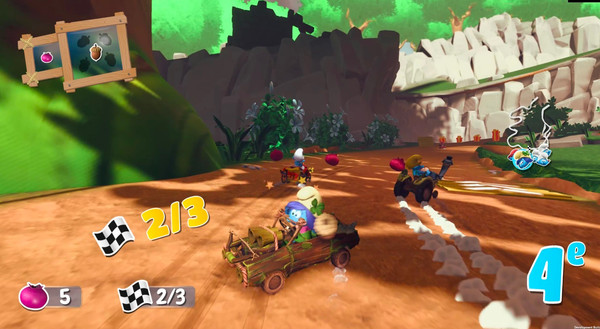 Изображение товара Игра для игровой консоли Nintendo Switch Smurfs Kart. Turbo Edition (EU pack, EN version)