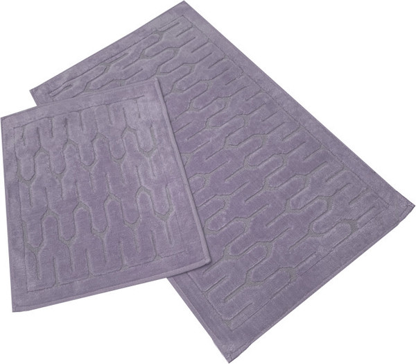 Изображение товара Набор ковриков для ванной и туалета Karven Yay / KV 107 (Lila/лиловый)
