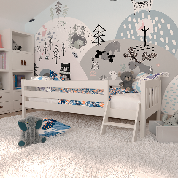 Изображение товара Кровать-тахта ФанДОК 160x80 Ф-141.01 (белая эмаль)