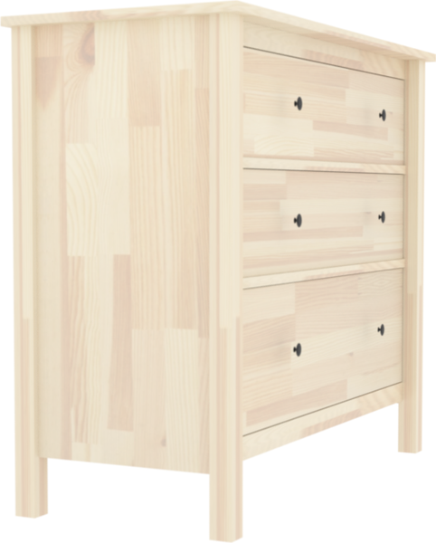 Изображение товара Комод ФанДОК С 3 ящиками Ф-156.15-01 (лак)