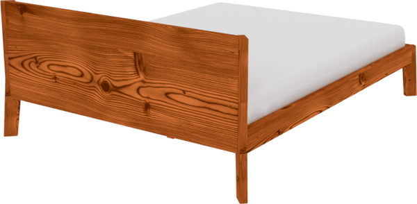 Изображение товара Двуспальная кровать ФанДОК Доната 2 Ф-137.2-01 (светлый орех)