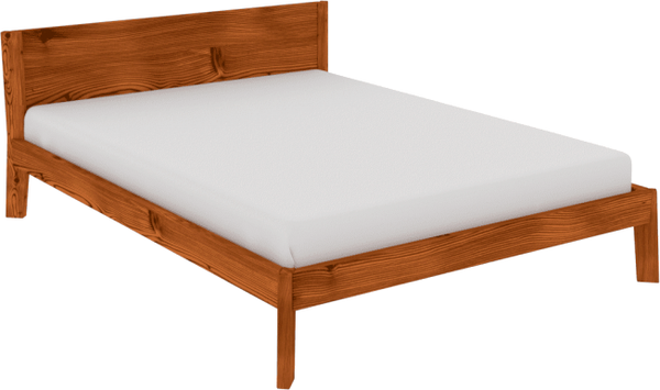 Изображение товара Двуспальная кровать ФанДОК Доната 2 Ф-137.2-01 (светлый орех)