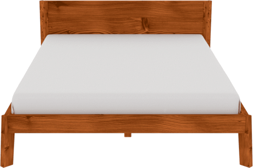 Изображение товара Двуспальная кровать ФанДОК Доната 2 Ф-137.2-01 (светлый орех)