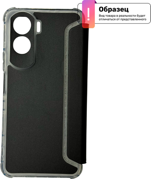 Изображение товара Чехол-книжка Digitalpart С защитой камеры для Honor 90 Lite (черный)