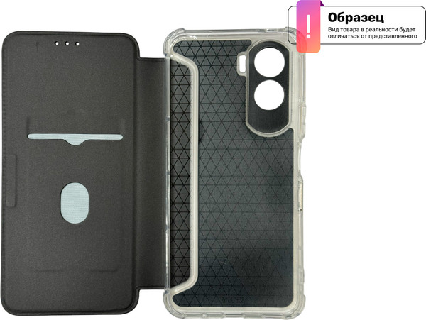Изображение товара Чехол-книжка Digitalpart С защитой камеры для Honor 90 Lite (черный)