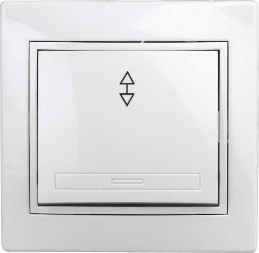 Изображение товара Выключатель INTRO Plano 1-103-01 / Б0053742 (белый)