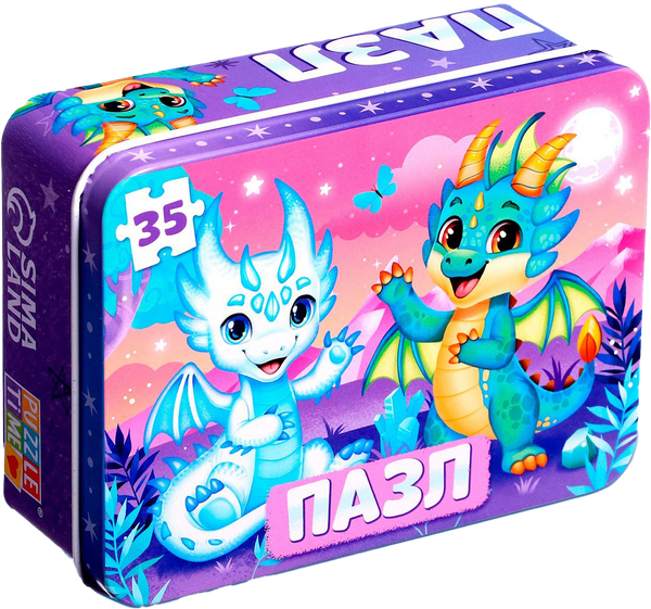 Изображение товара Пазл Puzzle Time Дракончик / 9454946 (35эл)