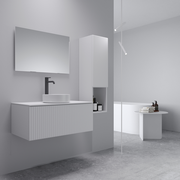 Изображение товара Шкаф для ванной ЗОВ Кито Флавио / CKFLW0MWF (белый)