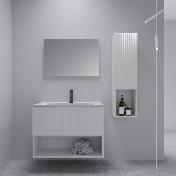Изображение товара Шкаф для ванной ЗОВ Кито Флавио / CKFLW0MWF (белый)