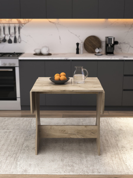 Изображение товара Обеденный стол Артём-Мебель Лея СН 130.05 (дуб крафт серый)