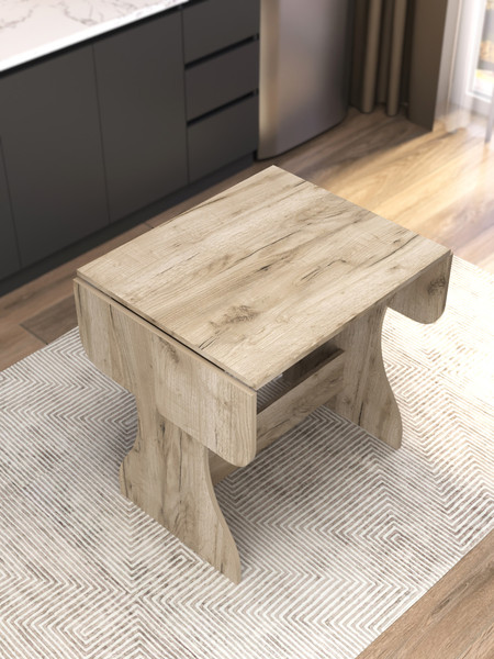 Изображение товара Обеденный стол Артём-Мебель Лея СН 130.05 (дуб крафт серый)