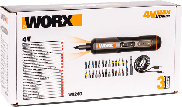 Изображение товара Электроотвертка Worx WX240