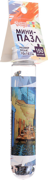 Изображение товара Пазл Puzzle Time Мини-пазлы. Ночная терраса кафе 88103-10 / 9945346 (150эл)