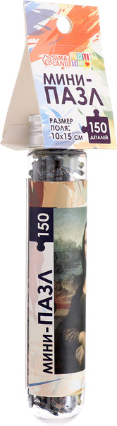 Изображение товара Пазл Puzzle Time Мини-пазлы. Джоконда 88103-4 / 9945342 (150эл)