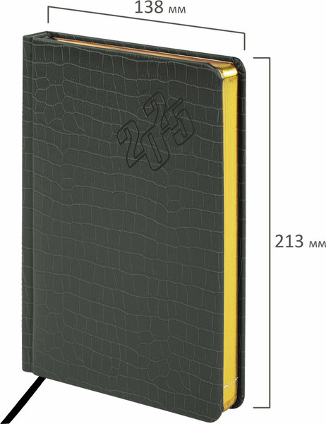 Изображение товара Ежедневник Brauberg Comodo 2025 / 115777 (серый)