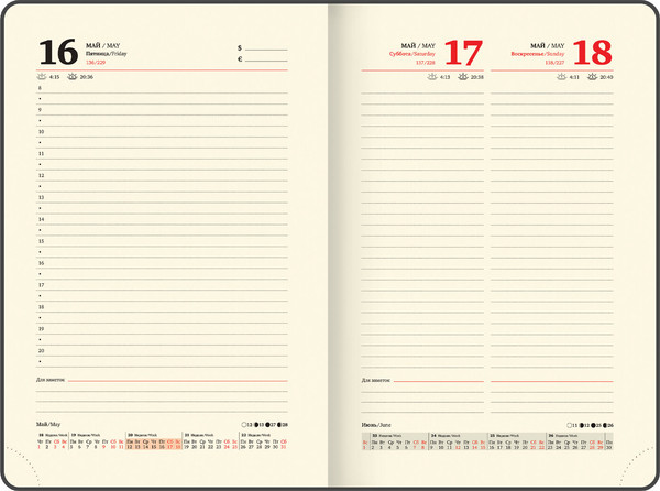 Изображение товара Ежедневник Brauberg Iguana 2025 / 115781 (синий)