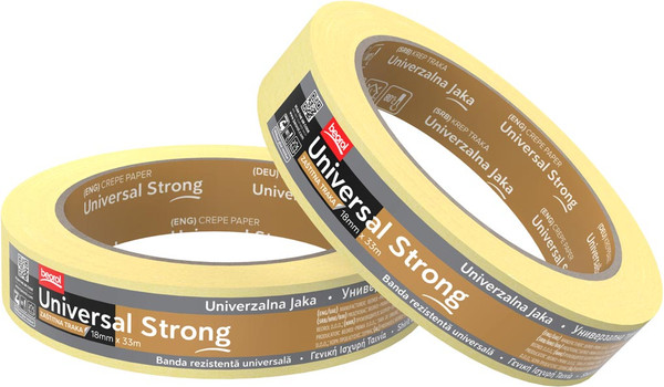 Изображение товара Лента малярная Beorol Универсальная 30мм / 8605043408213 (33м)