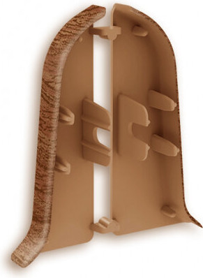 Изображение товара Заглушка для плинтуса Ideal Классик 292 Орех миланский (5.5см, 2шт, флоупак)