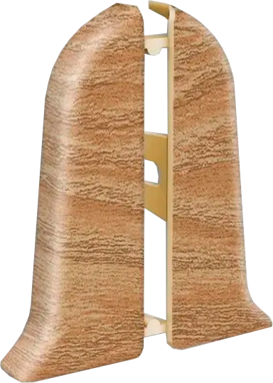 Изображение товара Заглушка для плинтуса Ideal Классик 206 Дуб коньячный (5.5см, 2шт, флоупак)