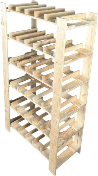 Изображение товара Стеллаж для бутылок Четыре Солнца SV-265/6 (натуральный)