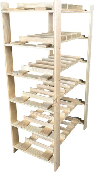 Изображение товара Стеллаж для бутылок Четыре Солнца SV-265/6 (натуральный)