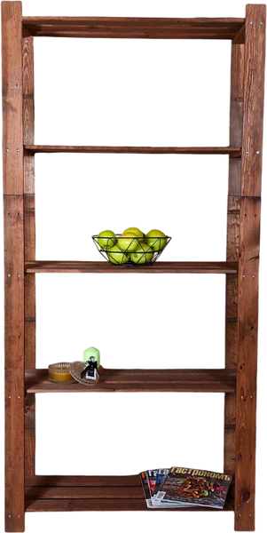 Изображение товара Стеллаж Четыре Солнца S-818 (коричневый)