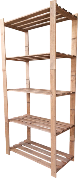 Изображение товара Стеллаж Четыре Солнца S-824 (коричневый)