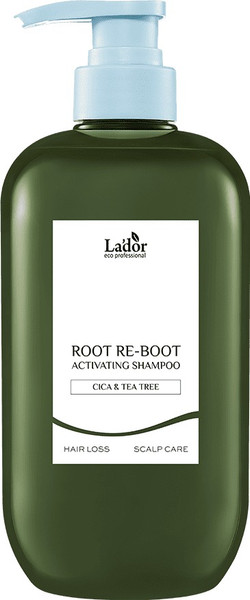 Изображение товара Шампунь для волос La'dor Root Re-Boot Activating Cica & Tea Tree (800мл)