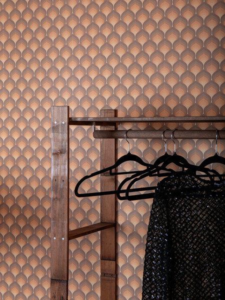 Изображение товара Стойка для одежды Четыре Солнца S-825/1 (коричневый)