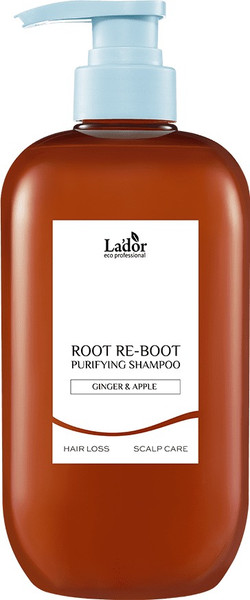 Изображение товара Шампунь для волос La'dor Root Re-Boot Purifying Ginger & Apple (800мл)