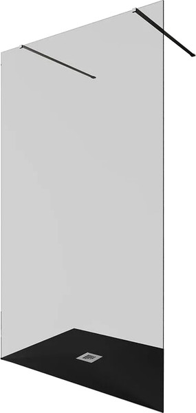 Изображение товара Душевая стенка Allen Brau Infinity 2 3.21050.BA.T / 323842 (серебро браш)