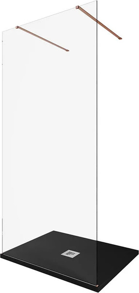 Изображение товара Душевая стенка Allen Brau Infinity 2 3.21053.60 / 323845 (медь браш)
