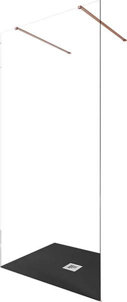 Изображение товара Душевая стенка Allen Brau Infinity 2 3.21053.60 / 323845 (медь браш)