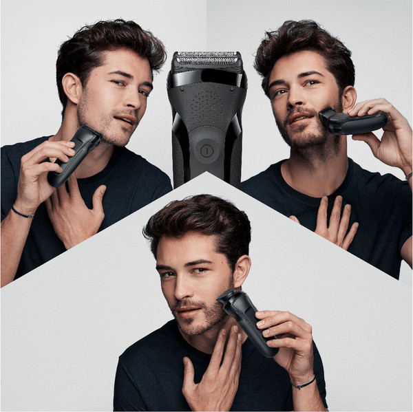 Изображение товара Электробритва Braun Series 3 300BT Shave & Style (черный)