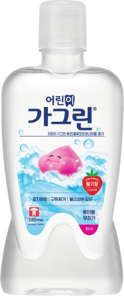 Изображение товара Ополаскиватель для полости рта Garglin Kids Care Strawberry (380мл)