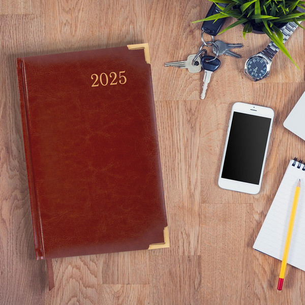 Изображение товара Ежедневник Brauberg Senator 2025 / 115814 (коричневый)