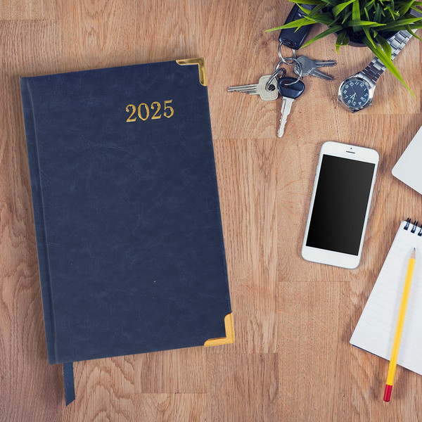 Изображение товара Ежедневник Brauberg Senator 2025 / 115815 (синий)