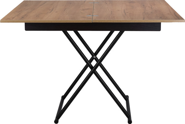 Изображение товара Стол-трансформер Мебелик Лерон (дуб крафт золотой/черный)