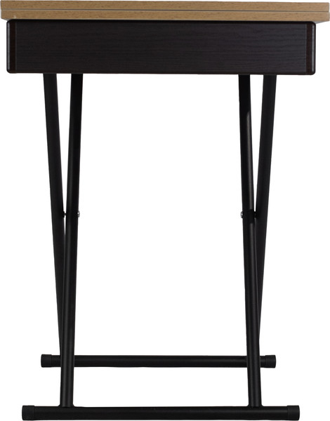 Изображение товара Стол-трансформер Мебелик Лерон (дуб крафт золотой/черный)