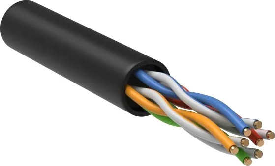 Изображение товара Кабель ITK LC3-C5E04-139-S-P-R (305м, черный)