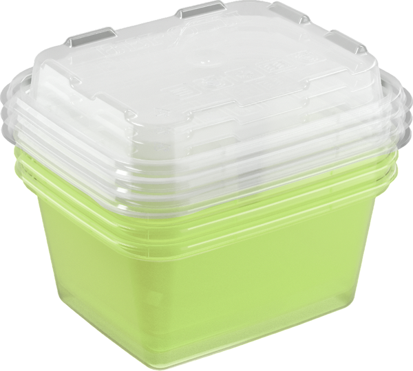 Изображение товара Набор лотков для заморозки Berossi Zip Mini ИК 84543000 (3шт, киви)