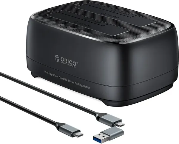 Изображение товара Док-станция для жесткого диска Orico DD28C3-EU-BK-BP