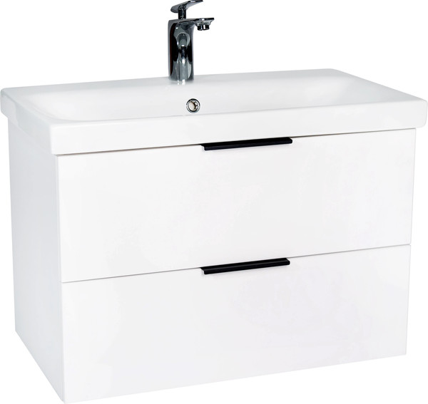 Изображение товара Тумба под умывальник Viant Берлин Moduo 80 / VBER80MDBEL-T2YP