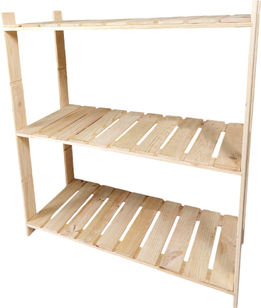 Изображение товара Полка для обуви Четыре Солнца S-812 (натуральный)