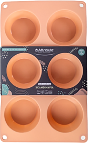 Изображение товара Форма для запекания Attribute Scandinavia Маффины ASK057