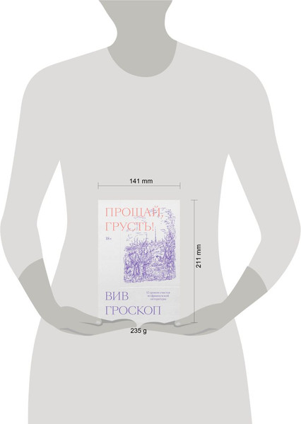 Изображение товара Книга Individuum Прощай, грусть. 12 уроков счастья из французской литературы (Гроскоп Вив 9785604829424)