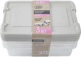 Изображение товара Набор контейнеров для хранения Hobby Life Stormax Infinity HL021335 (3шт)