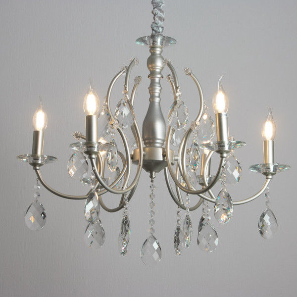 Изображение товара Люстра BayerLux Ванесса 10386133 (серебристый)